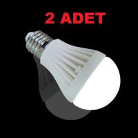 7W Enerji Tasarruflu Led Ampul ( 2 Adet )