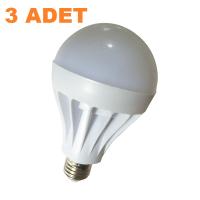 9W Enerji Tasarruflu Led Ampul ( 3 Adet )