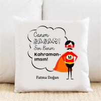 Canım Babam Kişiye Özel Yastık Kılıfı Pi90