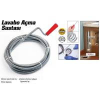 Lavabo Ve Gider Boruları Açacağı - Lavabo Açma Sustası - 3Metre